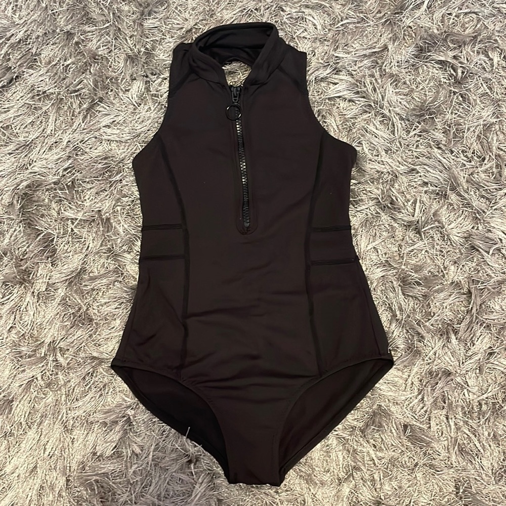Girls leotard black